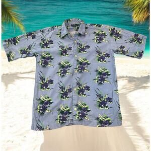 POLO by Ralph Lauren Hawaiian Shirt Boys Size X Large Button Up Tropical